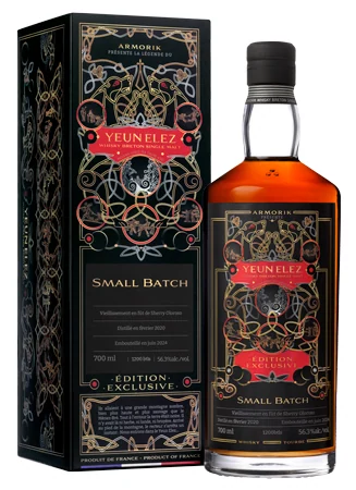 Виски Armorik Yeun Elez Edition Exclusive 56,3% 0,7 л п/уп — Франция