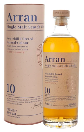 Виски Arran 10 years 46%, 0,7 л — Шотландия