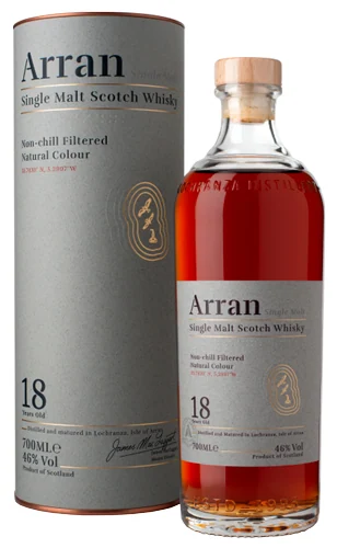 Виски Arran 18 years 46%, 0,7 л — Шотландия