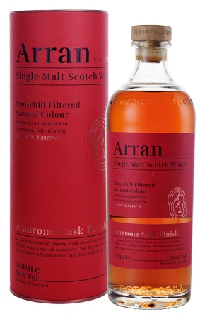 Виски Arran Amarone Cask Finish 50%, 0,7 л — Шотландия