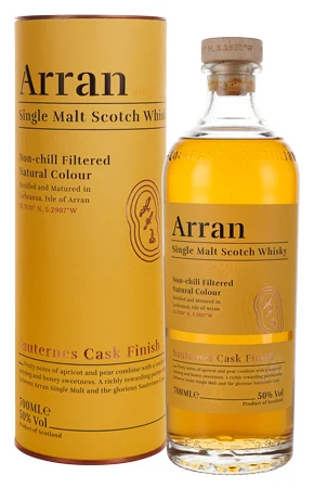 Виски Arran Sauternes Cask Finish 50%, 0,7 л — Шотландия