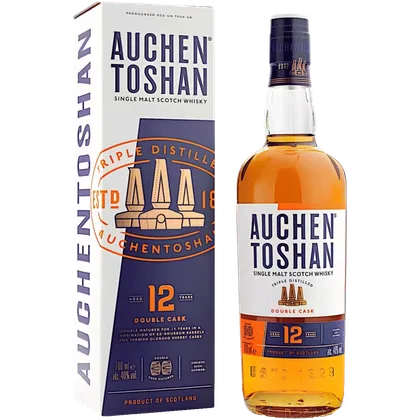 Виски Auchentoshan Single malt 12 aged years 0,7 л в подарочной упаковке — Шотландия