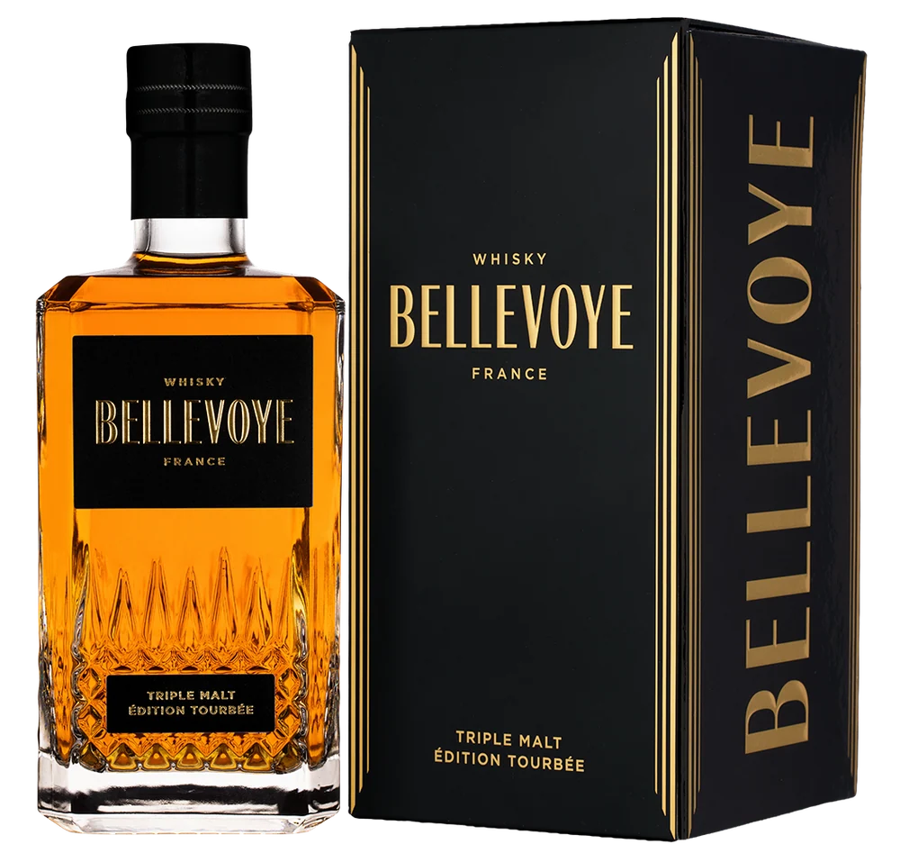 Виски Bellevoye Edition Tourbee в подарочной упаковке, 0,7 л — Франция