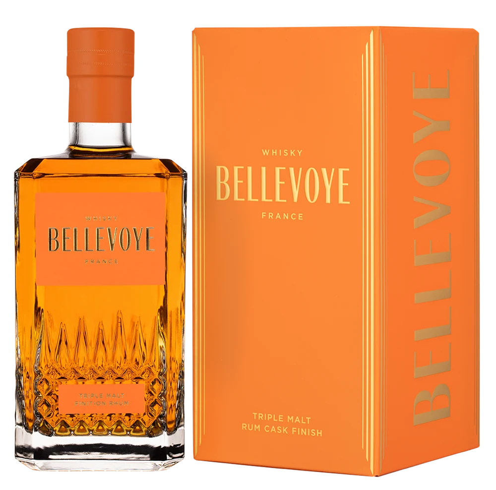 Виски Bellevoye Finition Rum в подарочной упаковке, 0,7 л — Франция