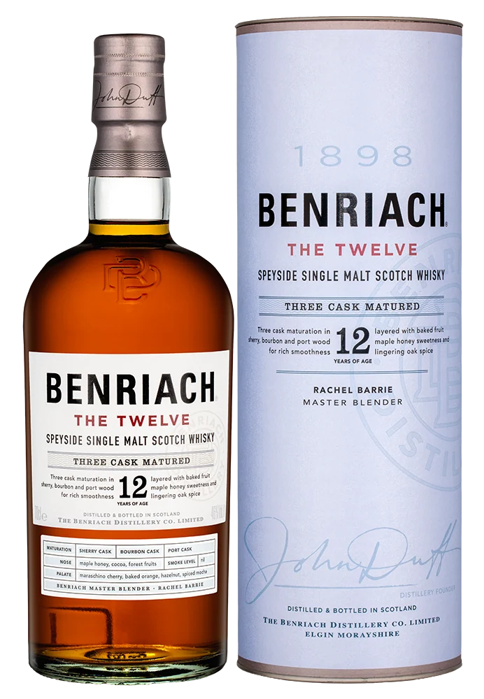 Виски Benriach The Twelve в подарочной упаковке, 0,7 л — Шотландия
