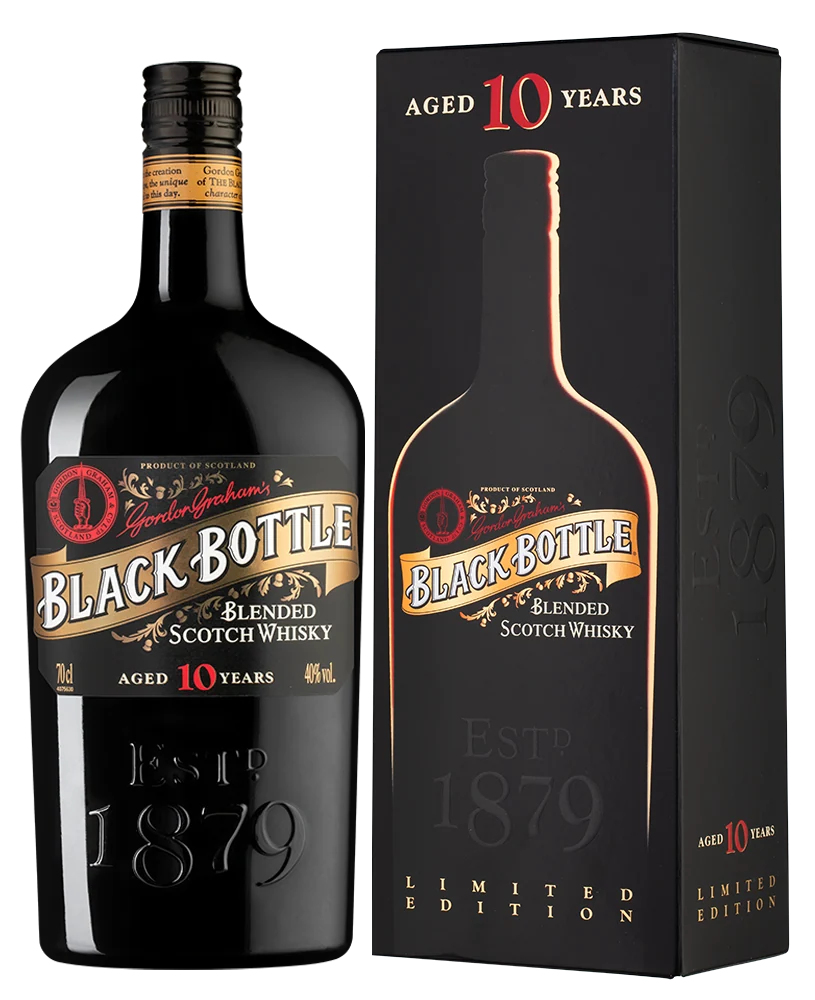 Виски Black Bottle Aged 10 Years в подарочной упаковке, 0,7 л — Шотландия