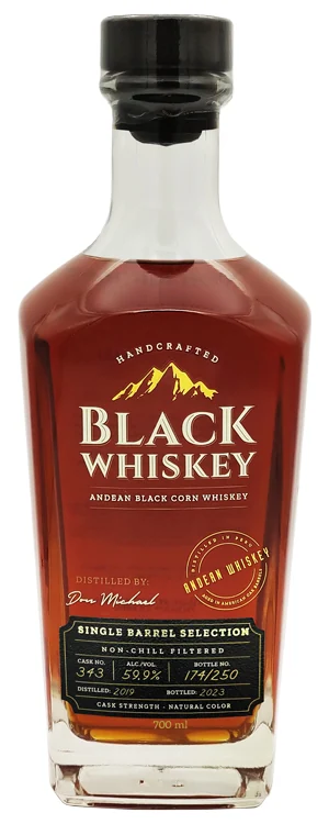 Виски Black Whiskey Single Barrel 59,9%, 0,7 л — Перу