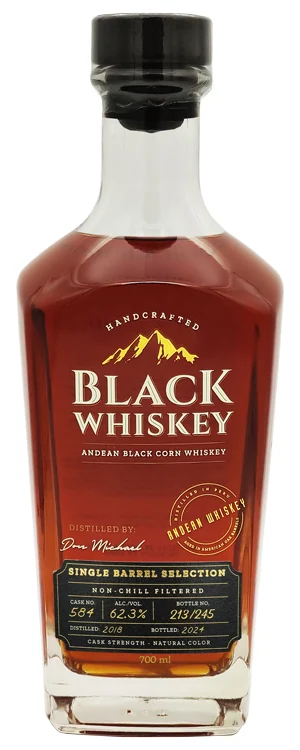 Виски Black Whiskey Single Barrel 62,3%, 0,7 л — Перу