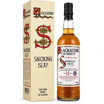 Виски Blackadder Smoking Islay Blended Malt Scotch (gift box), 0,7 л — Шотландия