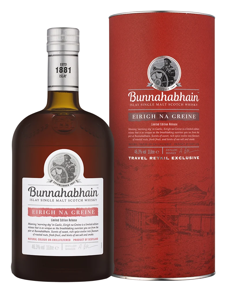 Виски Bunnahabhain Eirigh Na Greine в подарочной упаковке, 1 л — Шотландия
