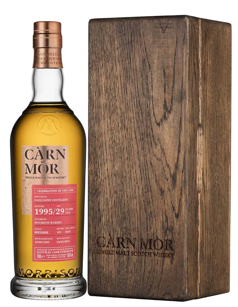 Виски Carn Mor Single Malt Dailuaine 1995 Cask Strength в подарочной упаковке, 0,7 л — Шотландия