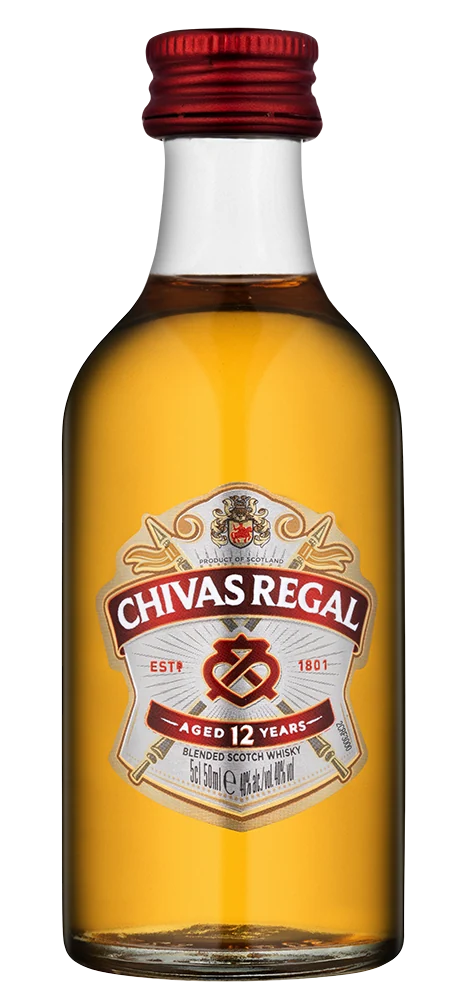 Виски Chivas Regal 12 Years Old, 0,05 л — Шотландия