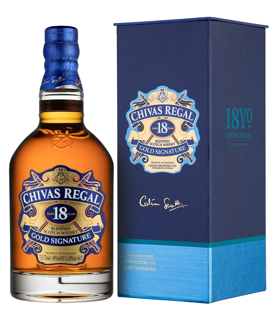 Виски Chivas Regal 18 Years Old, 0,75 л — Шотландия