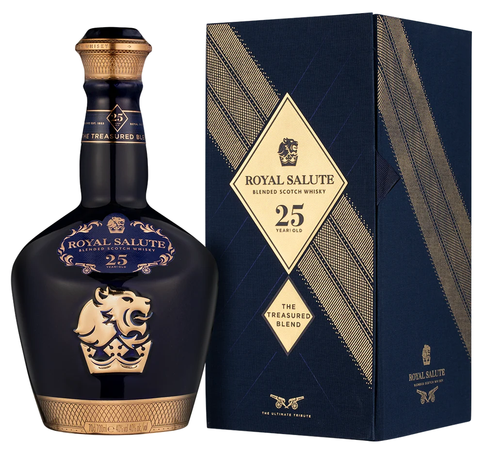Виски Chivas Regal Royal Salute 25 Years Old в подарочной упаковке, 0,7 л — Шотландия
