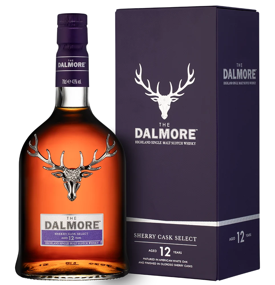 Виски Dalmore 12 years Sherry Cask в подарочной упаковке, 0,7 л — Шотландия