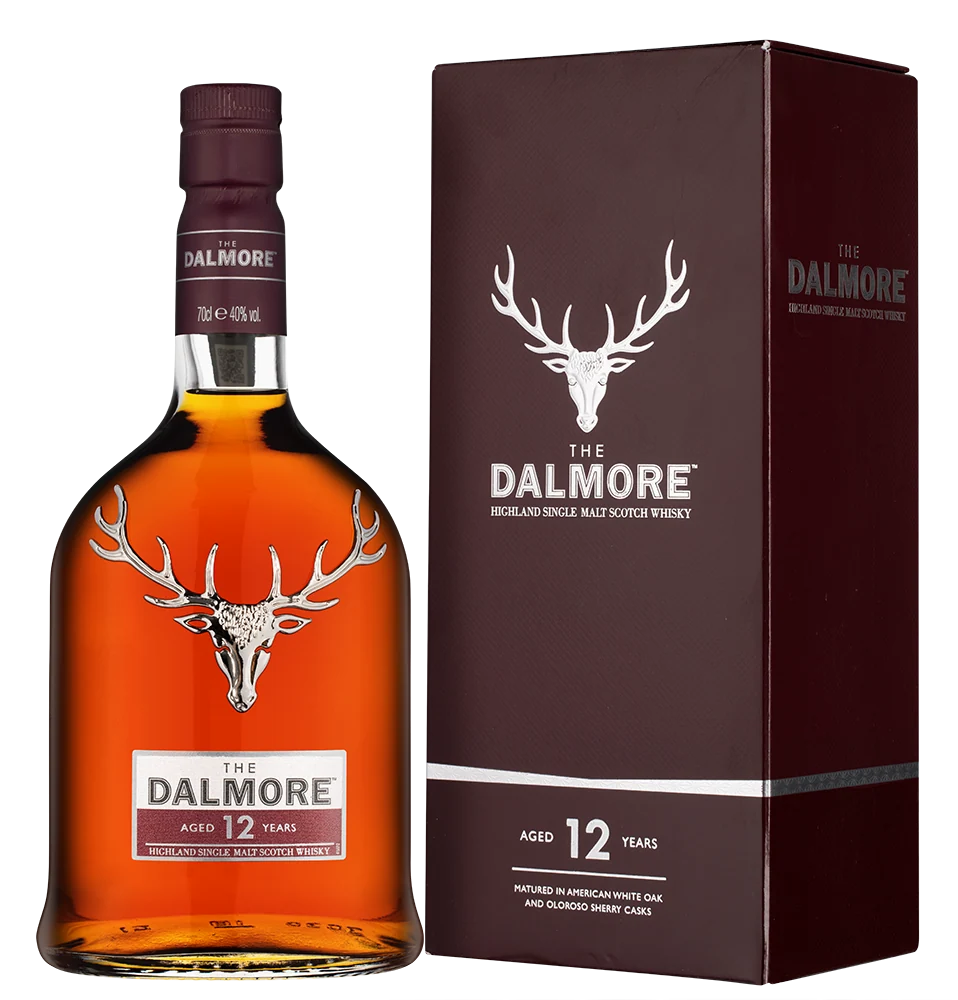 Виски Dalmore 12 years в подарочной упаковке, 0,7 л — Шотландия