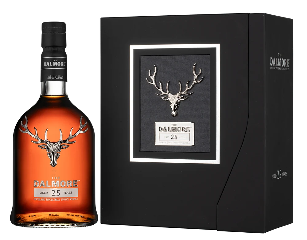 Виски Dalmore 25 years в подарочной упаковке, 0,7 л — Шотландия