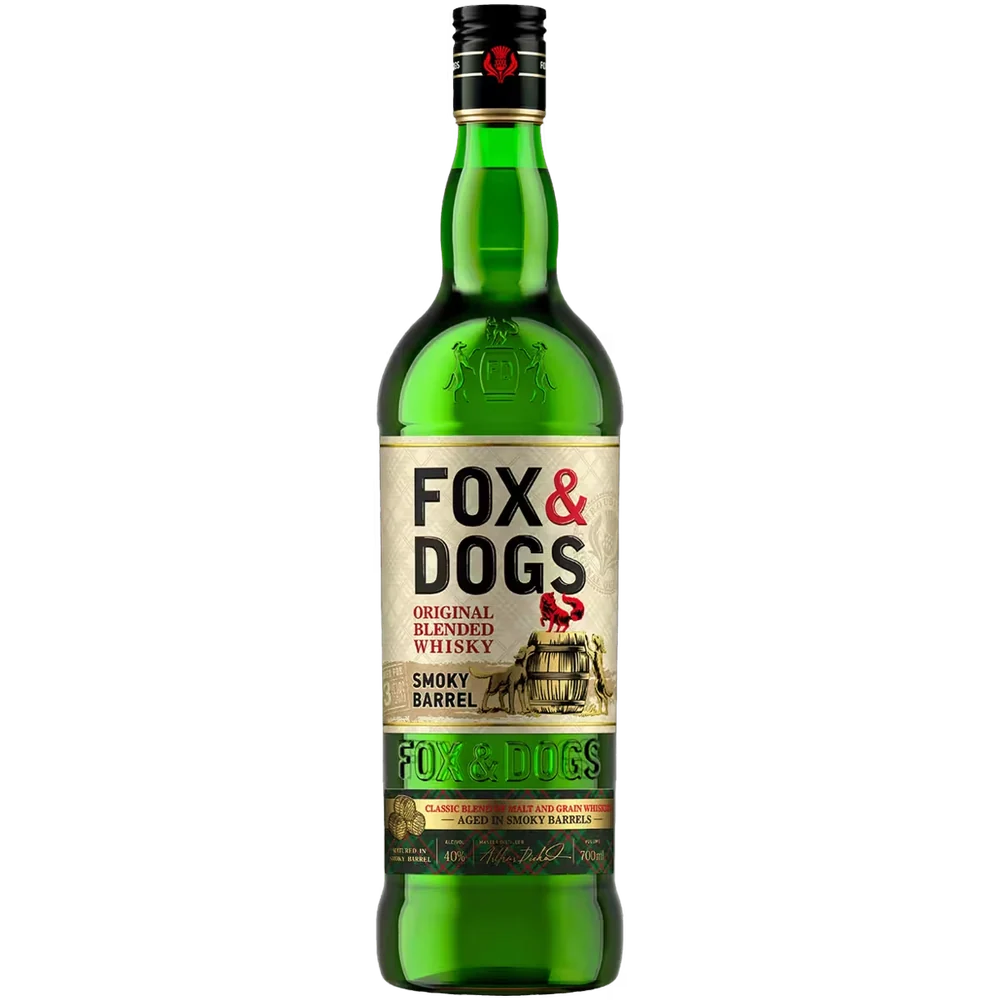 Виски Fox & Dogs Smoky Barrel, 0,7 л — Россия