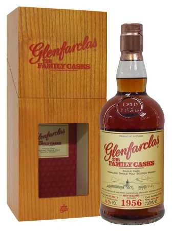 Виски Glenfarclas 1956 Family Casks 48,3%, 0,7 л — Шотландия