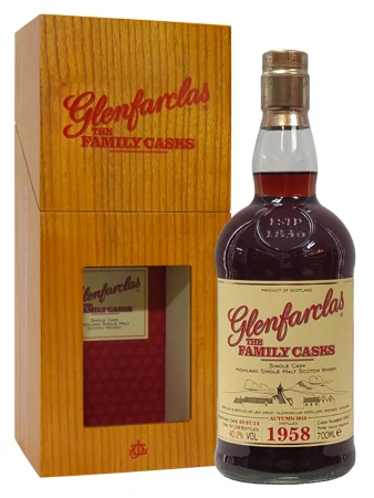Виски Glenfarclas 1958 Family Casks 40,2%, 0,7 л — Шотландия