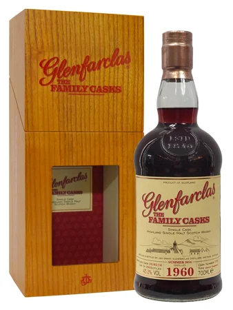 Виски Glenfarclas 1960 Family Casks 45,2%, 0,7 л — Шотландия