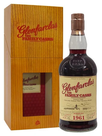 Виски Glenfarclas 1961 Family Casks 44,2%, 0,7 л — Шотландия