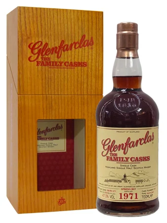 Виски Glenfarclas 1971 Family Casks 47%, 0,7 л — Шотландия