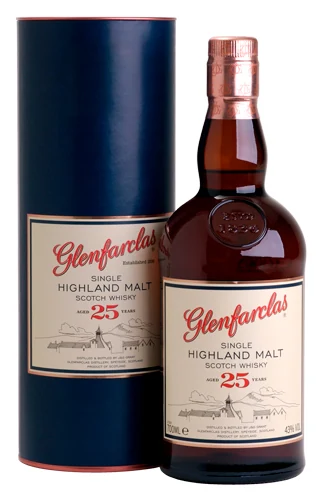 Виски Glenfarclas 25 years 43%, 0,7 л — Шотландия