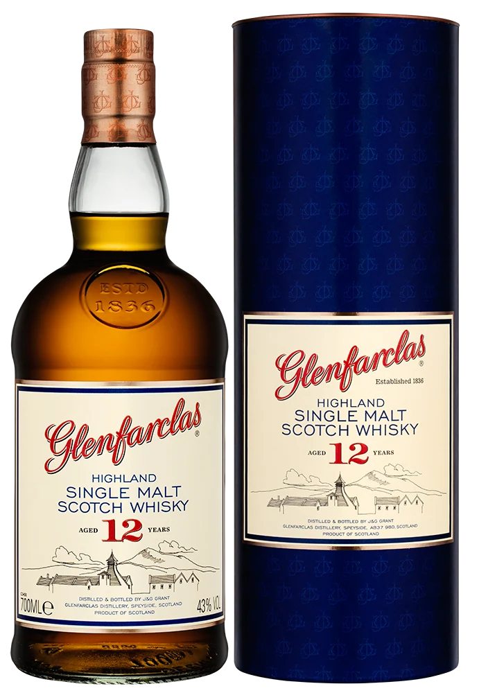 Виски Glenfarclas Aged 12 Years в подарочной упаковке, 0,7 л — Шотландия