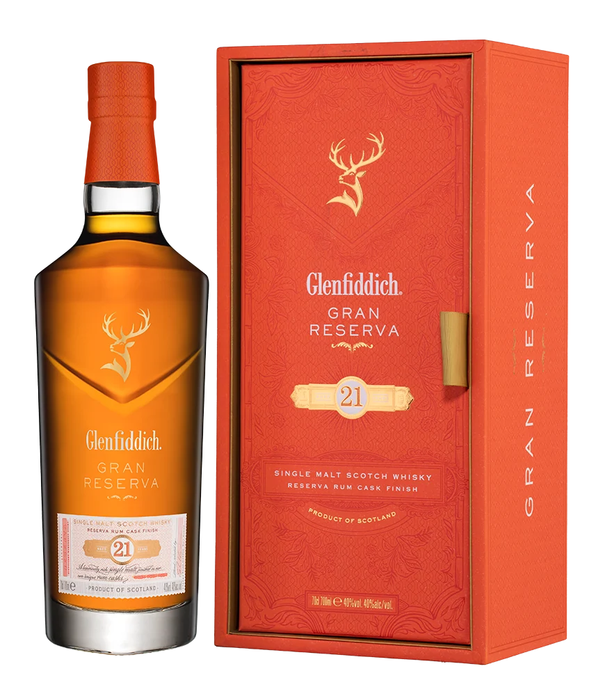 Виски Glenfiddich 21 Years Old в подарочной упаковке, 0,7 л — Шотландия