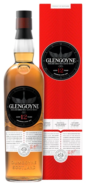 Виски Glengoyne 12 years 43%, 0,7 л — Шотландия