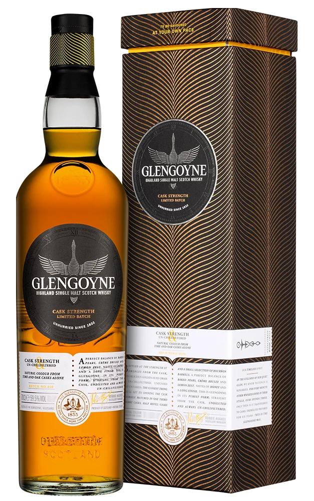 Виски Glengoyne Cask Strength в подарочной упаковке, 0,7 л — Шотландия