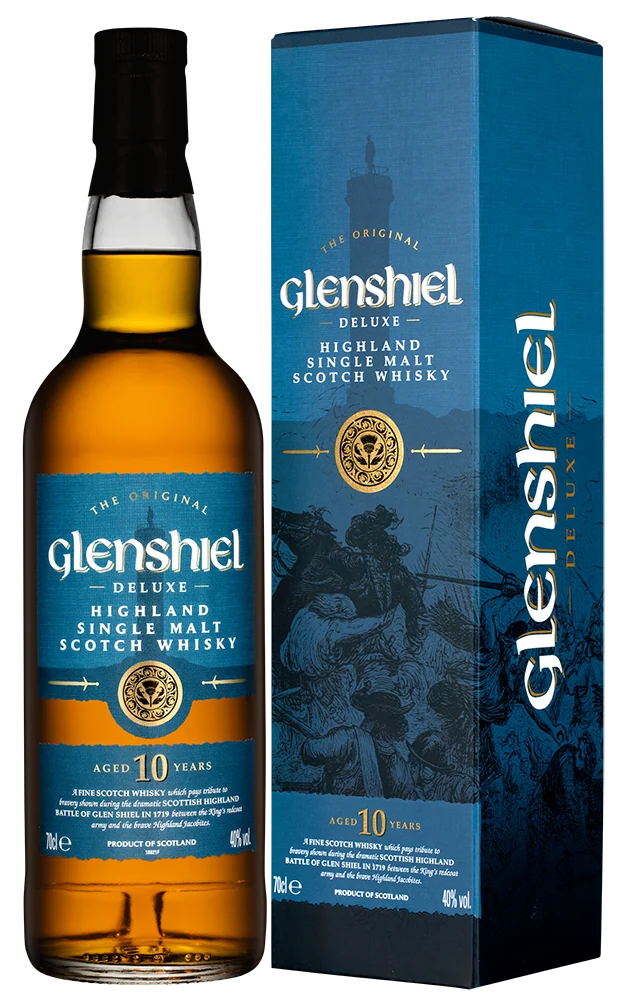 Виски Glenshiel Aged 10 Years в подарочной упаковке, 0,7 л — Шотландия