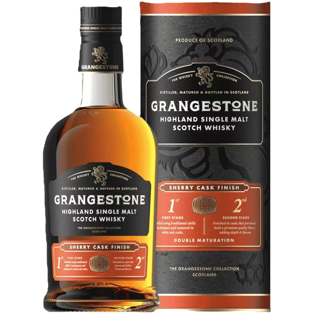 Виски Grangestone Sherry Casck Finish односолодовый 0,7 л в подарочной упаковке — Шотландия