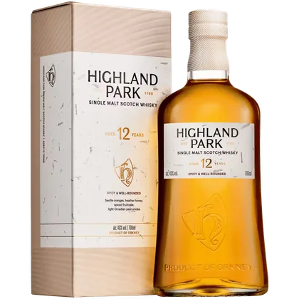 Виски Highland Park 12 year old 0,7 л в подарочной упаковке — Шотландия