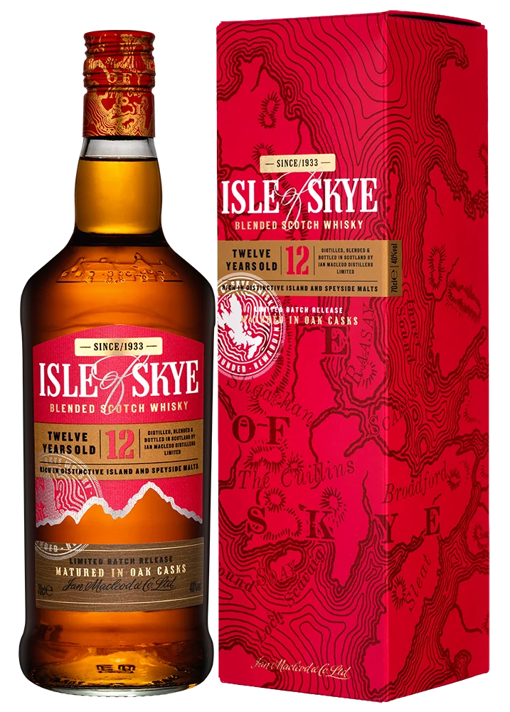Виски Isle Of Skye 12 Years Old в подарочной упаковке, 0,7 л — Шотландия