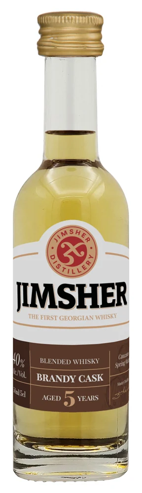 Виски Jimsher Brandy Cask 40%, 0,05 л — Грузия