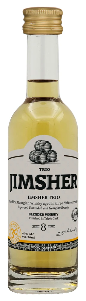Виски Jimsher Trio 47%, 0,05 л — Грузия