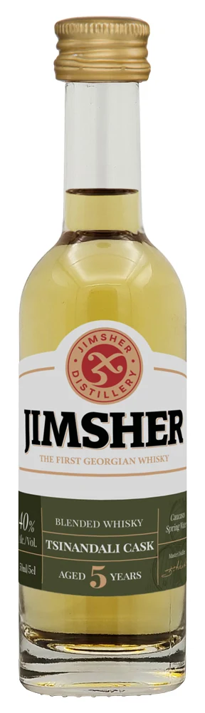 Виски Jimsher Tsinandali Cask 40%, 0,05 л — Грузия