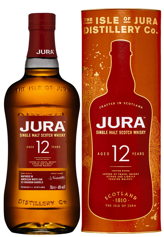Виски Jura Aged 12 Years в подарочной упаковке, 0,7 л — Шотландия