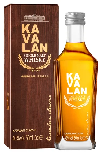 Виски Kavalan 40%, 0,05 л — Тайвань