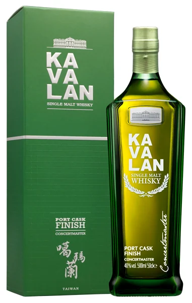 Виски Kavalan Concertmaster Port Finish 40%, 0,5 л — Тайвань