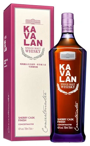 Виски Kavalan Concertmaster Sherry Finish 40%, 0,7 л — Тайвань
