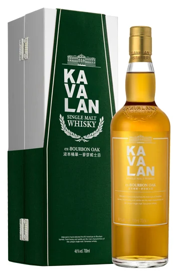Виски Kavalan ex-Bourbon Oak 46%, 0,7 л — Тайвань