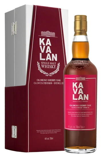 Виски Kavalan Oloroso Sherry Oak 46%, 0,7 л — Тайвань