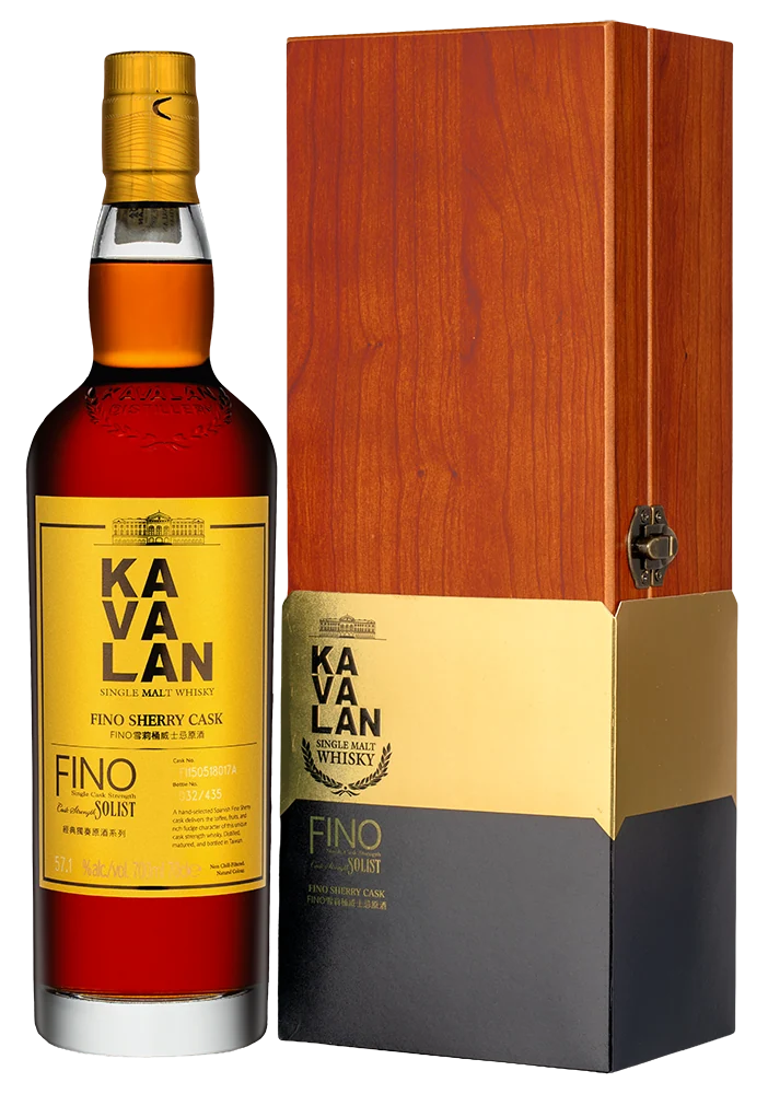 Виски Kavalan Solist ex-Bourbon Cask Single Cask Strength в подарочной упаковке, 0,7 л — Тайвань