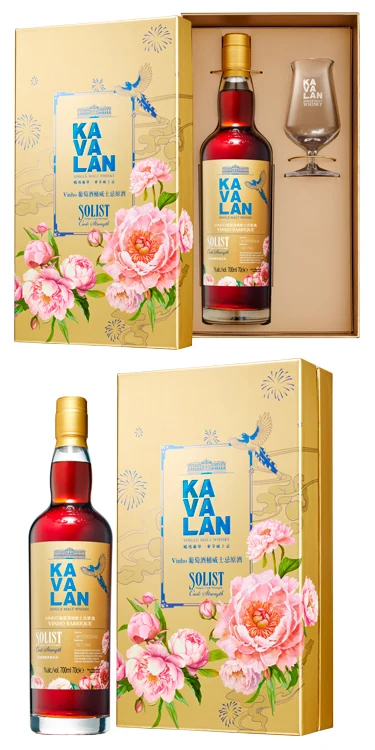 Виски Kavalan Solist Vinho Barrique Cask Single Cask Strength 56,3%, 0,7 л — Тайвань