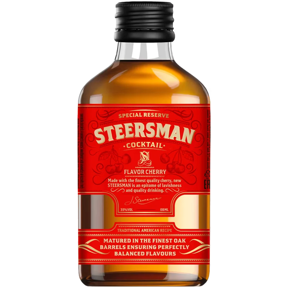Виски Коктейль Steersman Cherry, 0,1 л — Россия