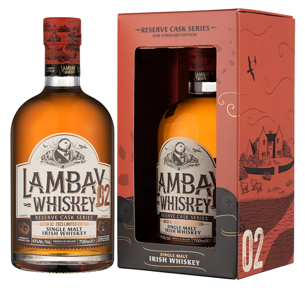 Виски Lambay Single Malt Irish Whiskey в подарочной упаковке, 0,7 л — Ирландия
