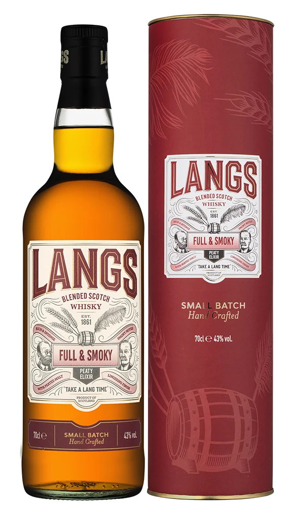 Виски Langs Full & Smoky в подарочной упаковке, 0,7 л — Шотландия